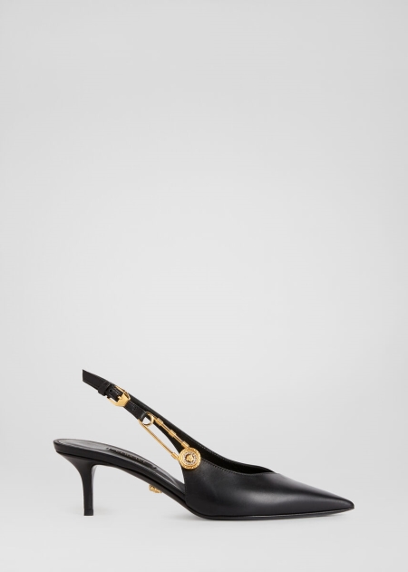 Versace Safety Pin Mid-Heel Pumps Dam - 947360ABE